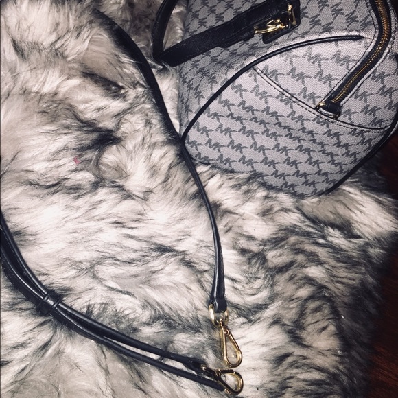 Grey & Black Michael Kors Handbag Limited Edition - Picture 1 of 6